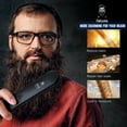 thumbnail image 6 of FEBOTE Beard Straightener Grooming Kit for Men w/Beard Straightener, Beard Brush, Wood Comb and Mustache Scissors, Unique Grooming Gift Set for Men, Dad, Husband or Boyfriend, 6 of 7