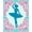 Blue, Pattern 6, variant on ODIKA 8'x10' Machine Washable Non-Slip Area Rug, Snowflake Latch Hook Kit Pre Printed Canvas Embroidery Needlework High Traffic Rug, Green, 645846