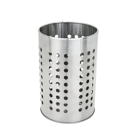 Mainstays Utensil Holder, Stainless Steel Kitchen Utensil Organizer for Countertop Storage