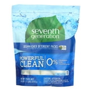Seventh Generation Auto Dish Packs - Free And Clear - Case Of 8 - 45 Count