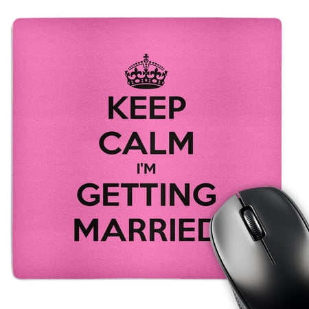 3dRose  Keep calm I’m getting married  MousePad price history on PriceWatchPro