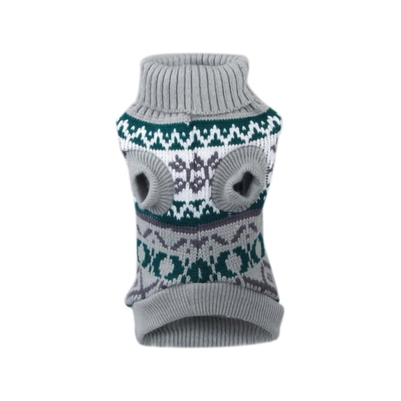 Autumn and Winter Warm Sweater for Small and Medium Cats and Dogs with Four Color Options