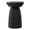 Black, variant on Pemberly Row 13 in Wide Solid Wood Accent Table in Warm Dark Brown Finish