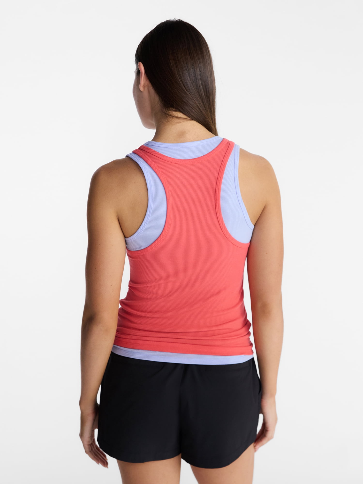 Avia Women's Double Layer Tank Top, Sizes XS-XXXL