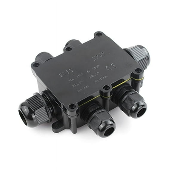 Apooke G713 IP68 Waterproof Junction Box Electrical 2/3/4/5/6 Way Enclosure Block Cable Connecting Line Protections for Wiring