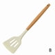 thumbnail image 1 of Espátula de silicona con mango de madera, espátula para cocinar, sartén antiadherente, utensilios de cocina para el hogar, utensilios de cocina de silicona blanca, olla, cuchara, 1 of 6