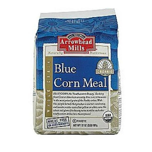 Arrowhead Mills BCA06215 Blue Cornmeal, 1 x 25 lbs