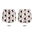 thumbnail image 3 of Balery Pigs Pantalones cortos deportivos para mujer con forro y dos bolsillos, elásticos, para entrenamiento, gimnasio, yoga-XX-Large, 3 of 7