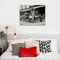 thumbnail image 4 of GOSMITH Posters New Orleans Market Louisiana French Market Poster Black And White Old Photographs Canvas Painting Posters And Prints Wall Art Pictures for Living Room Bedroom Decor, 4 of 4