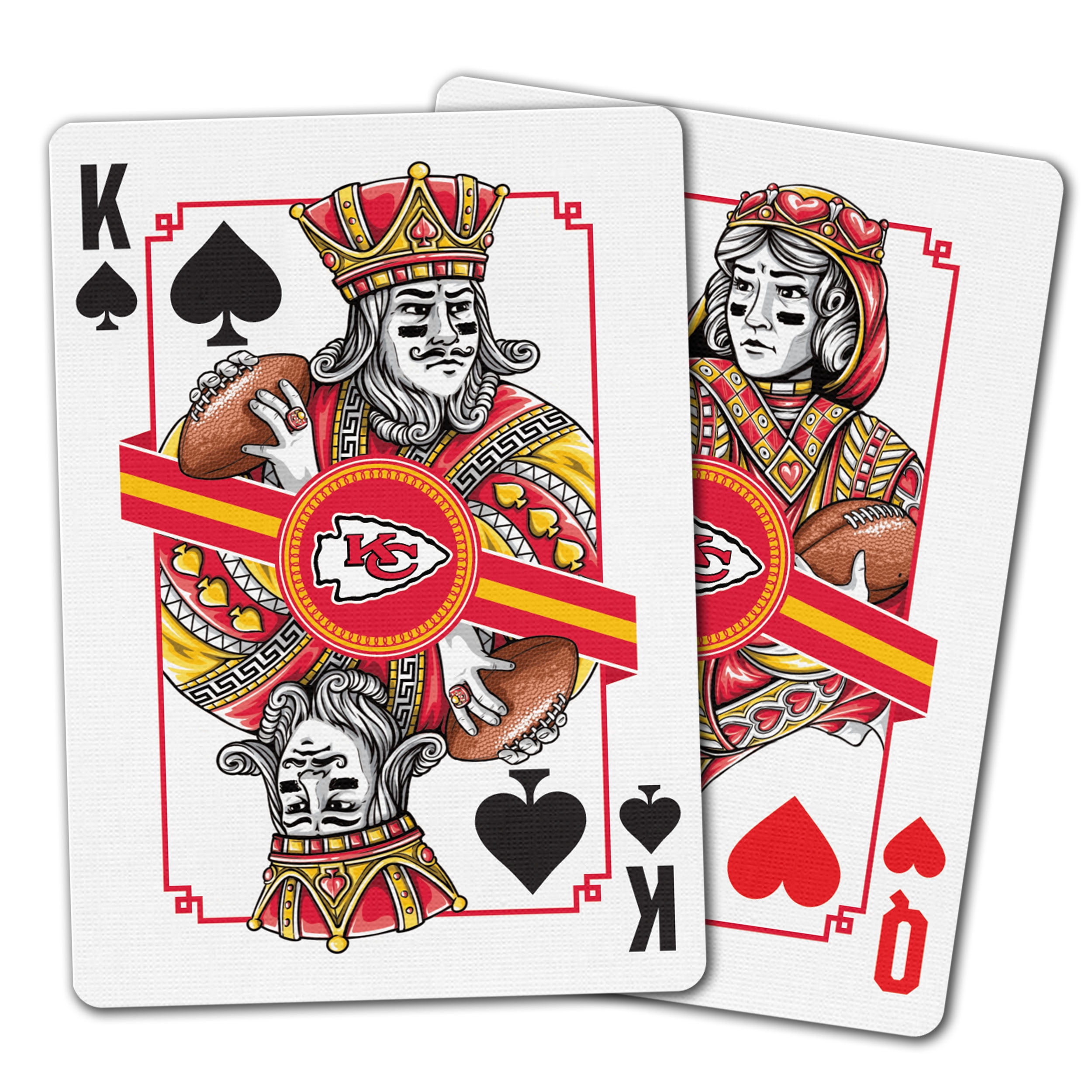 YouTheFan NFL Kansas City Chiefs Classic Series Playing Cards