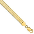 thumbnail image 1 of 14K Yellow Gold 6.5mm Silky Herringbone Chain, 1 of 4