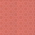 thumbnail image 1 of Ahgly Company Machine Washable Indoor Square Transitional Tomato Red Area Rugs, 5' Square, 1 of 7