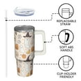 thumbnail image 3 of 30oz Halloween Tumbler with Handle, Haunted Bat Skeleton | Print | Halloween Gifts for Family & Friends | with Lids and Straws | Stainless Steel Insulated | Travel Coffee Mug, 3 of 5
