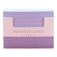 thumbnail image 1 of LEEYNEER 150Pcs Colored Index Cards Non-Sticky Smoothly Writing Vibrant Color Compact Size Wide Application Thick Message Notepads Colored Index Flashcards Office Supplies, 1 of 8