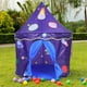 thumbnail image 5 of Varilla de tela y fibra de poliéster, tienda de campaña para niños, casa de juegos, juguete para niños, regalo (castillo espacial), 5 of 8