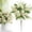 White, variant on 1Bouquet Of 15-Heads Small Tea Buds Of The Imperial Concubine, Silk Artificial Flower Tea Bud Rose Wedding Bridal Bouquet Home Vase Christmas Decorative Garland Festival DIY Gift (Light Pink)