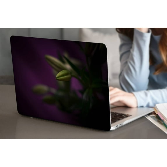 KSK KAISHEK Plastic Hard Shell Only Compatible 2015 - 2012 Release Old MacBook Pro 15 inchs Retina Display No Touch Model: A1398 Flower 0821