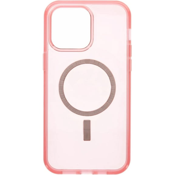 OtterBox iPhone 13 Pro Max & iPhone 12 Pro Max (Only) - Symmetry Clear Series  Case - Translucent Clear/Rose - Ultra-Sleek - Snaps to MagSafe - Raised Edges Protect Camera & Screen