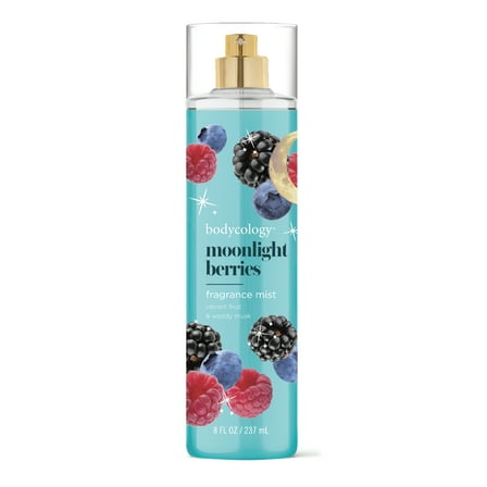 Bodycology Long-Lasting Fragrance Body Mist, Moonlight Berries, 8 fl oz