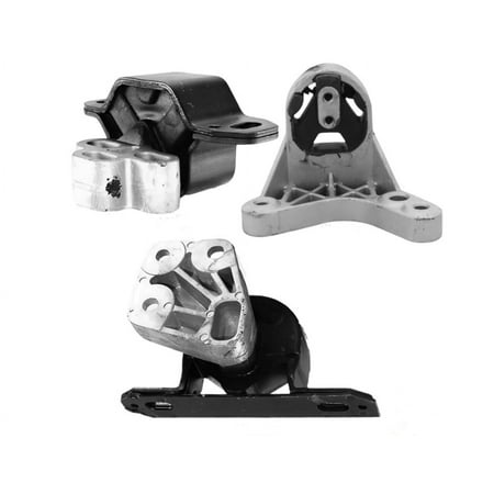 4M Auto Parts Front Rear Front Right Engine Mounts 3PCS Part Numbers. AM120 AM154 AM151