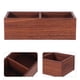 thumbnail image 3 of Caja de madera multifuncional para guardar bolsitas de té, organizador de café y té para sobres de azúcar, especias y más, ideal para el hogar y la oficina., 3 of 6