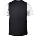 thumbnail image 4 of BRGZLK Men Casual Round Neck Printing Pullover Fitness Sports Shorts Sleeves T Shirt Blouse, 4 of 4