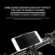 thumbnail image 4 of Shockproof Bike Phone Mount Aluminum Alloy Handlebar Holder for Motorcycle/E-Bike, 360 Degree Rotating Stand for GPS Navigation, 4 of 5