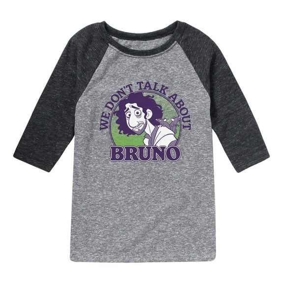 Disney's Encanto - Don't Talk About Bruno - Toddler And Youth Raglan Graphic T-Shirt