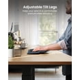 thumbnail image 3 of Ergonomic Wireless Keyboard Mouse, ProtoArc EKM01 Plus Full Size Ergo Bluetooth Keyboard Mouse Combo, Split Design, Wrist Rest, Multi-Device, Recharge, 3 of 9