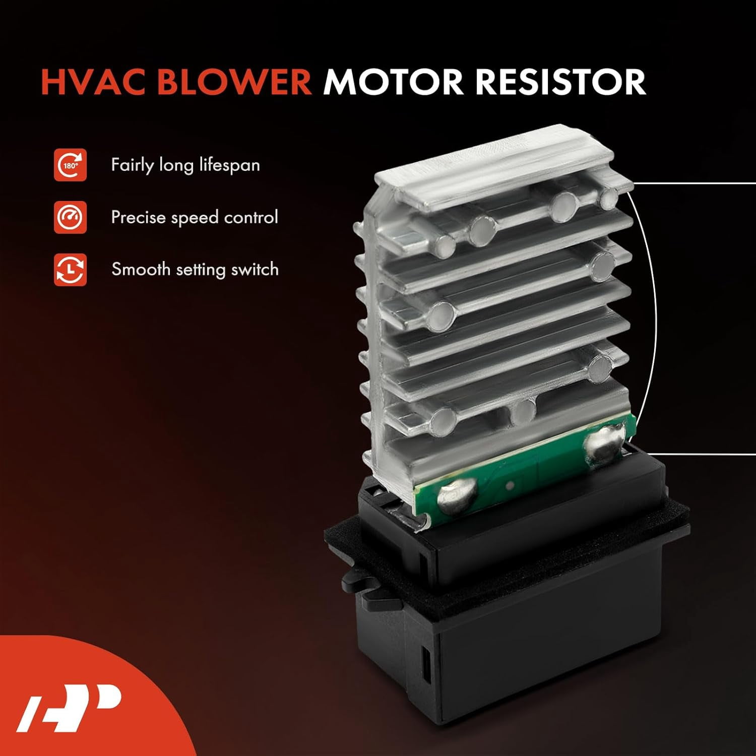 A-Premium HVAC Blower Motor Resistor with Wire Harness Kit Compatible with Chrysler, Dodge & Eagle Vehicles - 300M 1999-2004, Concorde 1993-2004, LHS 1999-2001, New Yorker 1994-1996, Intrepid, Vision