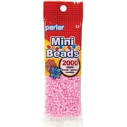 Perler MPB80-14-93 Mini Beads - Light Pink, 2000 per Pack