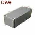 thumbnail image 1 of Effect Aluminum Box Metal Electric Case Instrument Silver Enclosure Project Box, 1 of 10
