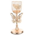 thumbnail image 1 of Candelabros decorativos dorados Decoración del hogar Candelabros de decoración retro Candelabro retro Candelabro de escritorio, 1 of 3