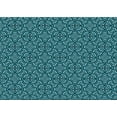 thumbnail image 1 of Ahgly Company Machine Washable Indoor Rectangle Transitional Deep Teal Green Area Rugs, 7' x 10', 1 of 7