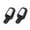 Black, variant on LSLJS Portable Car Glasses Frame, GM Sun Visor Clip, Auto Parts, Leather Glasses Frame, TicketS Clip, Multi-function(2pc), Home Accessories