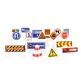 thumbnail image 1 of Play Mat English Road Signs 18Pcs Children Traffic Education Toy, 1 of 4