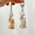 thumbnail image 6 of Soft Flocking Shiba Inu Keychain, Safe Animal-themed Phone Lanyard Strap Compact for Kids Adults Dog Lovers, 6 of 8