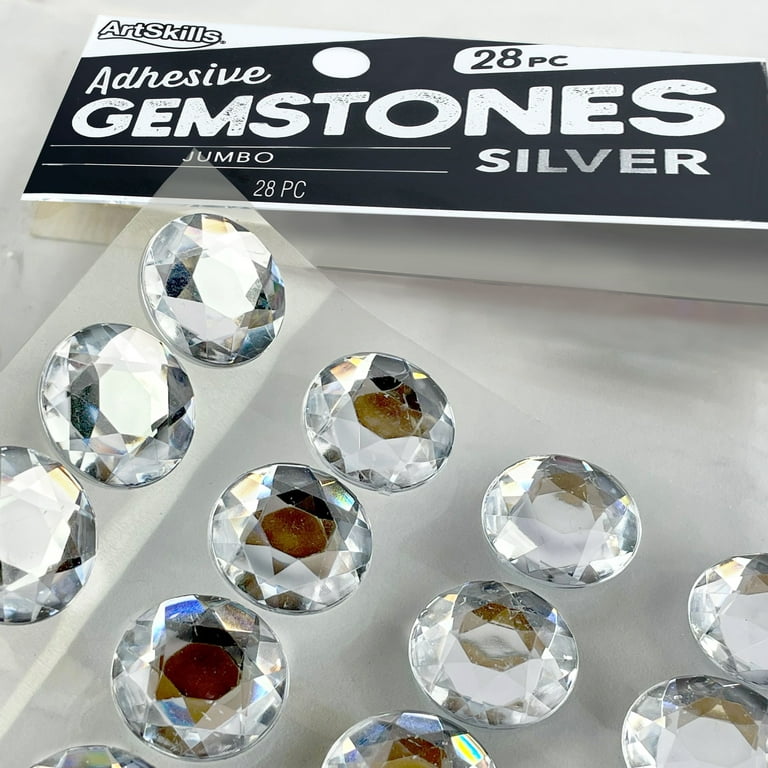 ArtSkills Self-Stick Rhinestone Craft Gems, 6 Pk, 168 Total Clear