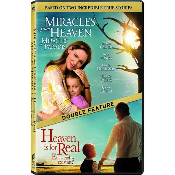 HEAVEN IS FOR REAL / MIRACLES FROM HEAVEN - SET - DVD