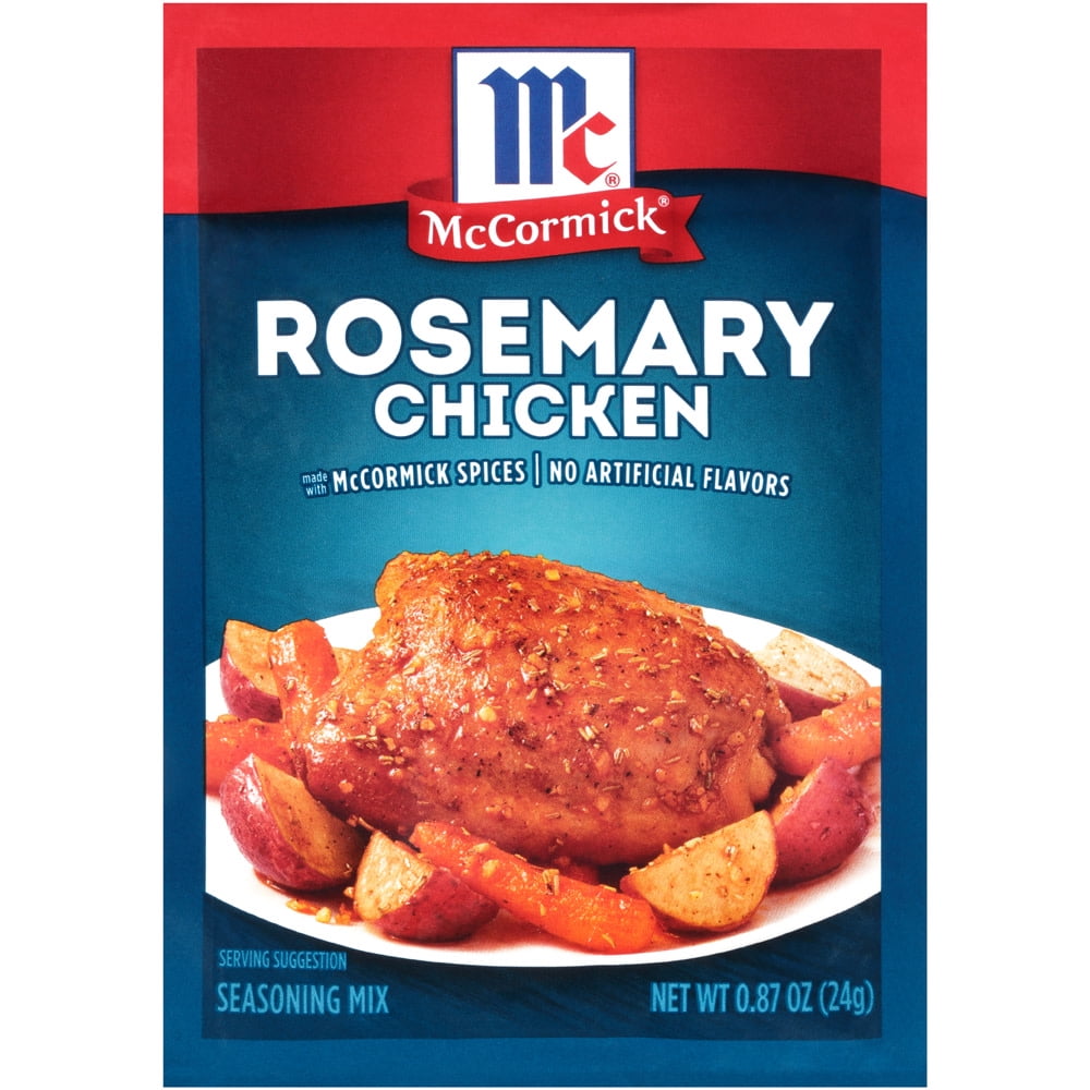McCormick Rosemary Chicken Seasoning Mix, 0.87 oz
