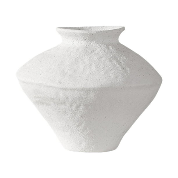 Jarrón de cerámica estilo nórdico, estilo bohemio, decorativo para granja. Estilo A