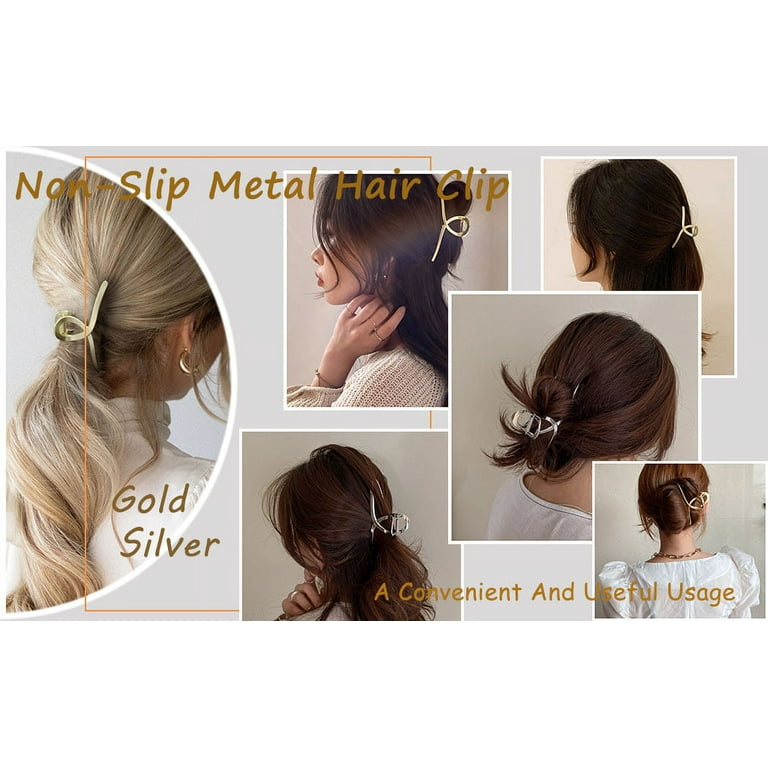 FRCOLOR 60 Pcs Hollow Hair Clip Hair Accessories Colorful Hair Clip Braided  Hair Clips for Women Toddler Girl Hair Clips Hair Accessories for Girls
