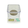 SF-400C 500g/0.01g Portable Electronic Laboratory Scale with Windshield Gray & White