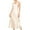 White, variant on EFINNY Women's Nightdress Silk Lace Satin Nightgowns Long Chemise Sleepwear Sleeveless Full Slip Nightdress