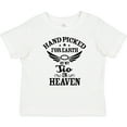 thumbnail image 3 of Inktastic Handpicked for Earth by My Tio in Heaven with Angel Wings Boys or Girls Baby T-Shirt, 3 of 5