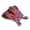 Red, variant on Fly Fishing Vest Breathable Outdoor Adjustable Multi Pokcet Waistcoat Jackets Trout Fishing Gears Multifunction