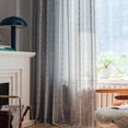 thumbnail image 2 of Grey Curtains for Living Room 2 Panels Set, Linen Curtains 84 Inches Long, Boho Bedroom Room Darkening Curtains & Drapes, Embroidered Window Curtains for Dining Door Nursery Office, 2 of 12