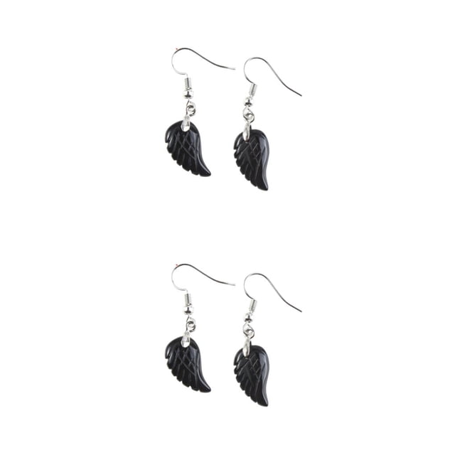 Qarigey 1 par de aretes de perlas, joyería de moda, mano de obra, baile de graduación, accesorio de citas, regalo dulce, ala de Ángel Type5 NO5