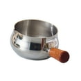 thumbnail image 4 of Taza de acero inoxidable para salsa, condimentos, aderezo pequeño, taza medidora Plata, 4 of 9
