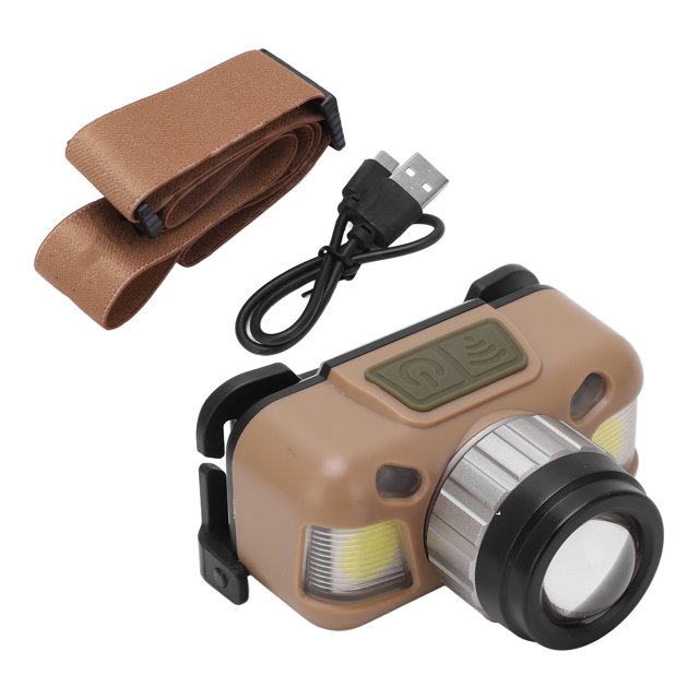 Linterna portátil, mini faro tipo C, faro recargable por USB, mini faro de calidad superior